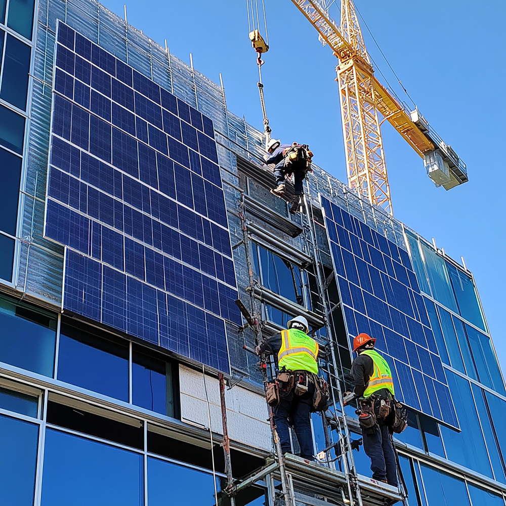 High efficiency panels